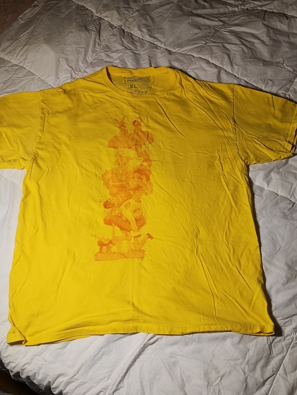 Yellow Bob's Burgers Crewneck T-Shirt